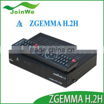 Zgemma H.2h Real Tv Box Decoder Combo Hd Dvb S2 Dvb T2/c With Dual Cpu zgemma h.2h with DVB-S2+DVB-T2/C