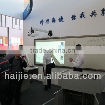 Interactive whiteboard with teaching software