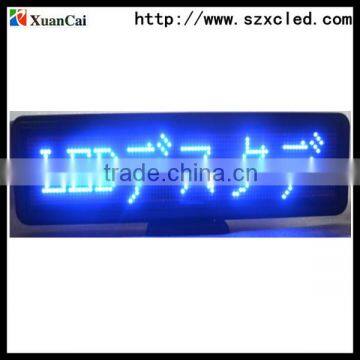 NEWS!!! 16*96 red color factory direct salers led p4mm panel display