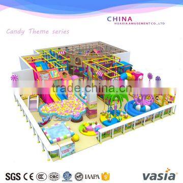 Kids Commercial Used Indoor Exercise Soft Playground Big Slides play Equipment For Sale                        
                                                Quality Choice