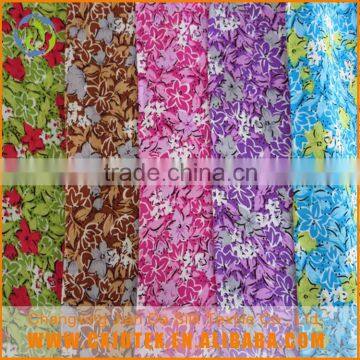 New production China market professional spun rayon printed fabric