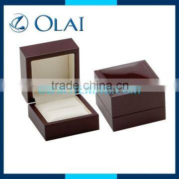 wooden ring package box, cute jewelery box