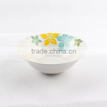 China supplier porcelain salad bowl, ceramic noodle bowl, porcelain soup bowl