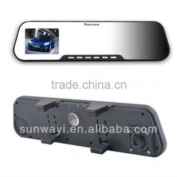 2.7inch Full HD 1080p Bluetooth Mirror Car DVR with Night Vision