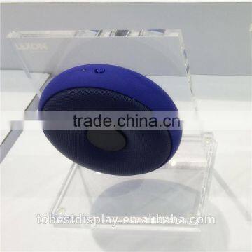 Customize high quality acrylic hardware product display racks, hifi rack, loudspeaker display stand