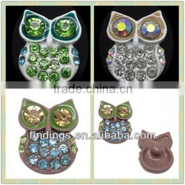 LJ0183 wholesale animal style alloy button for leather bracelets jewelry