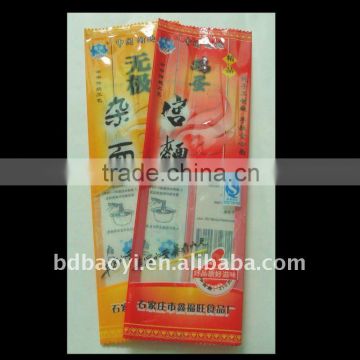 good printing BOPP/CPP security food packaging bag for noodles