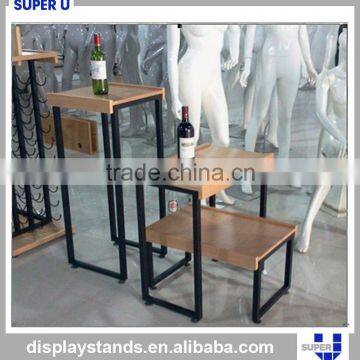 Decoration for Wine Shop Garenne Shopfitting Display Cabinet Wood photo-4