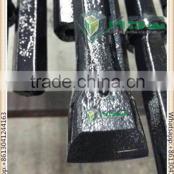 Factory Price of Integral Drill Steel with tungsten carbide chisel bit For Mining
