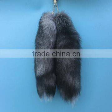 Wholesale Big Size Real Fox Tail For Handbag Accessories                        
                                                Quality Choice