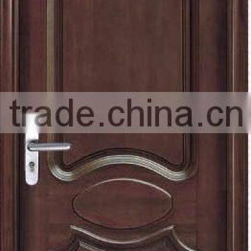 Classic composite wooden interior door for villa rooms