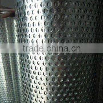 galvanized perforated metal mesh