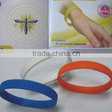 silicone mosquito repellent bracelet