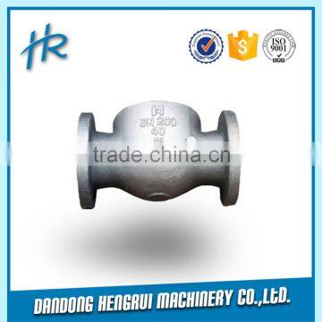 cast iron pump parts twin screw valve body