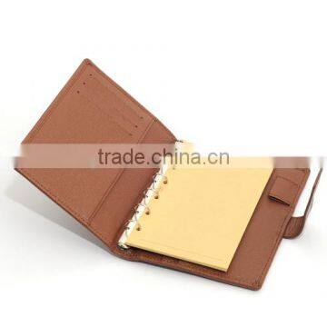 Custom 2017/2016 Embossed Leather Diary, A5 PU Leather Notebook photo-2