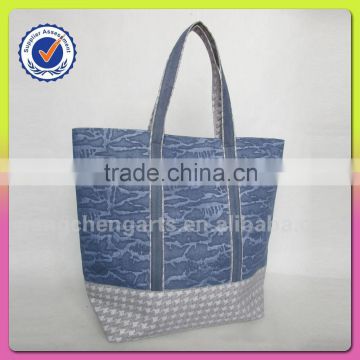 Beach tote bag and polyester sports leisure packages shoulder bags style