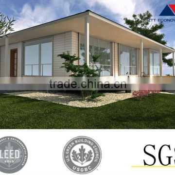 2015 New Style Economic Villa Prefab Home Prefabricated House with High Quanlity