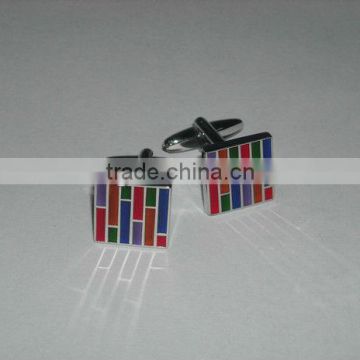 colourful enamel cufflinks manufacturer