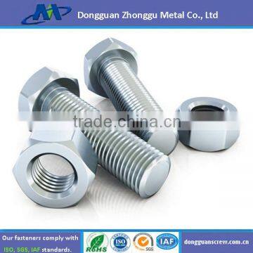 carbon steel hex bolt class 4.8