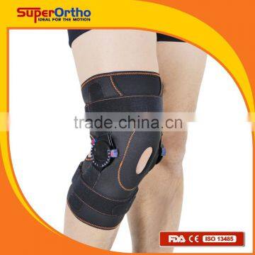 A7-043 New Mesh Knee Support brace w/ROM Hinge