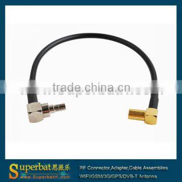 Antenna Adapter Cable RG174 SSMB male to CRC9 male for Huawei E160G/E367/E353/E161/E169