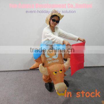 funny inflatable animal costumes walking mascot in stock