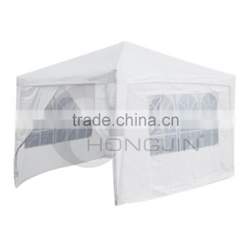 Hongjin 3 x 3m White Outdoor Commercial Gazebos Tent