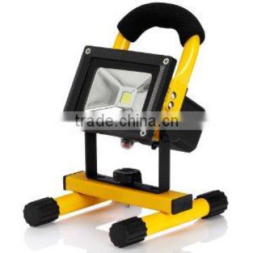 Hot Sale Led Reflector 10W Bridgelux chip Rechargeable Flood Light