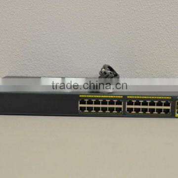 Cisco catalyst 2960 10g WS-C2960-24TC-L Gigabit switch 24 Ethernet 10/100 PoE port small medium businesss
