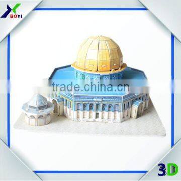 Chinese Toy Manufacturers 3D DIY Building Puzzle Game/Custom Cubic Fun 3D Puzzle/Children Plastic Puzzle Mat photo-5