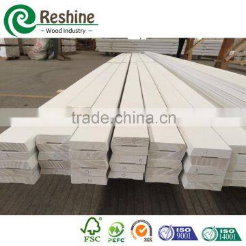 White Primed S4S Bevelled Spalyed Pine Board