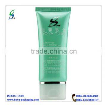 soft plastic tubes cosmetics with silkscreen printing