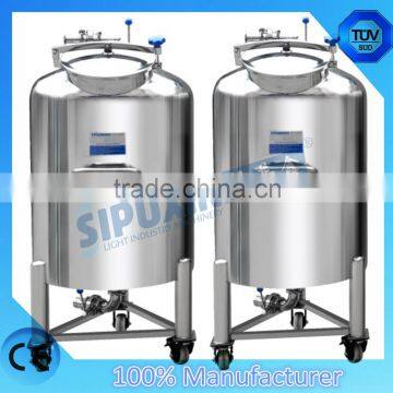 Sipuxin 500L Sanitary Food Storage Tank Stainless Steel Water Storage Tank Quality Choice photo-2