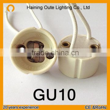 220v e27 Ceramics lamp holder for handing pendant light GU10 TO E27 Lamp Holder