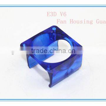 E3D V6 3D printer parts DIY Reprap Injection Moulded fan housing guard with Cooling Fan