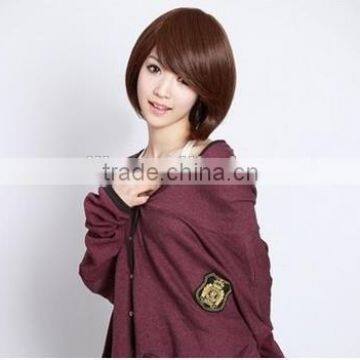 2014 New High Quality prices Short Hair Wigs Pretty Hair Wigs Japanese Fiber Hair Straight Wigs Synthetic Hair Wig