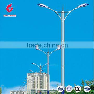 Double arm Street light Manufacturer 150 - 400W outdoor lighting poles                        
                                                                                Supplier's Choice