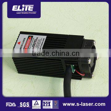 High reliability brass or aluminum 10w green laser with TEC cooler