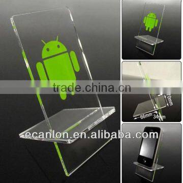 tabletop acrylic cell/mobile phone holder secure