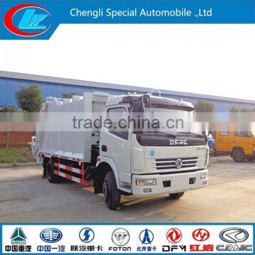 DONGFENG small compactor Truck new design light duty garbage truck small garbage truck