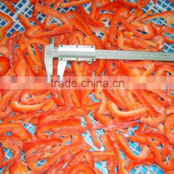 Frozen Red Bell Pepper Strip & IQF Bell Pepper With High Quality; photo-4