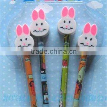 funny soft pvc animal pencil toppers