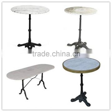 Shenzhen best low price modern marble bistro table