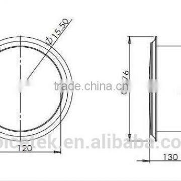 CL-5W CL-series Ceiling Speaker Works In100v Line With Low Power Popular in Airport photo-2
