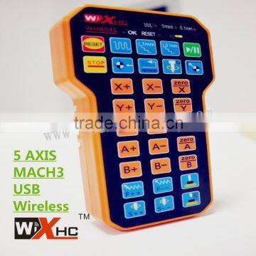 XHC 5 AXIS wireless usb cnc remote to control MACH3 system.