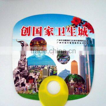 Promotion gift plastic hand pp fan, cheap plastic fan