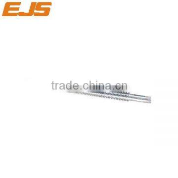 PET double hole extrusion screw and barrel