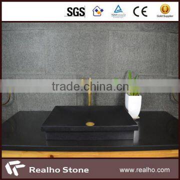 Chinese Black Granite Flat Artistic Sink