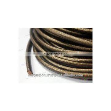 Round Leather Cord/genuine Leather/wholesale Price photo-2