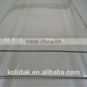 Transparent,colorful, big size, perspex pipe